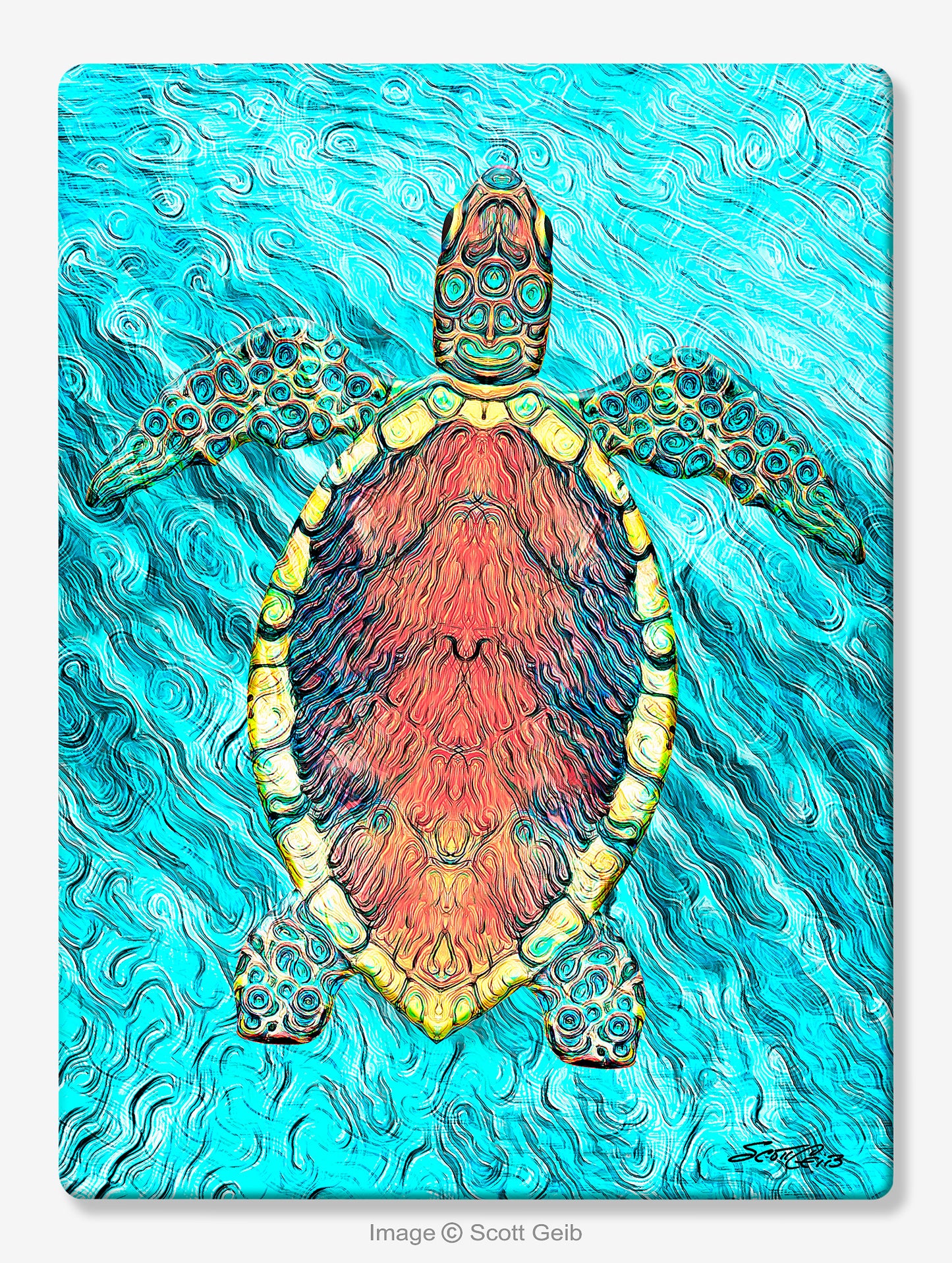 Coming Ashore Cutting Board