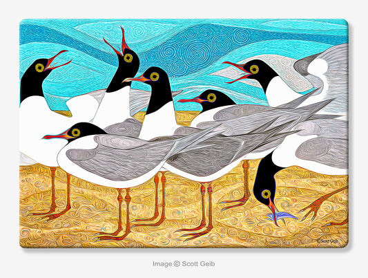 Laughing Gulls Cutting Board